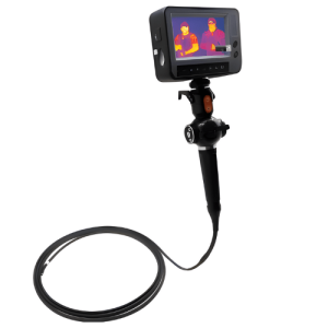 Agro Enviro Tests Handheld, 4-Way Articulation, 4.3" LCD Display Industrial Endoscope With Thermal Image