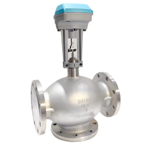 Stainless Steel Motorized Flow Control Valve with Actuator - Agro Enviro Tests