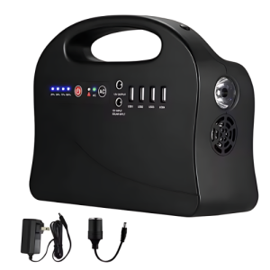 200 W/300 W/600 W Portable Power Station Solar System Generator With 7 Protection System - Agro Enviro Tests
