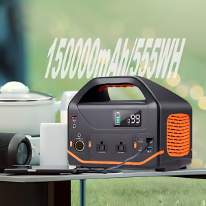 600 W Lifepo4 Centre Portable Power Station With External Battery -Agro Enviro Tests