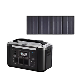 605 WH 700 W Portable Solar Generator Kit With Lithium Battery - Agro Enviro Tests