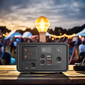 300 W 64000 MAh Portable Power Station With Flashlight - Agro Enviro Tests