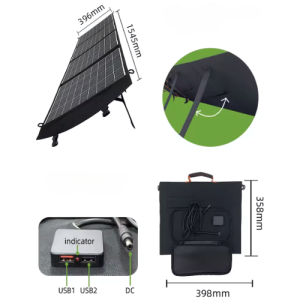 100 W/200 W Portable Foldable Solar Panel with Conversion Rate Up-to 22.5 % - Agro Enviro Tests