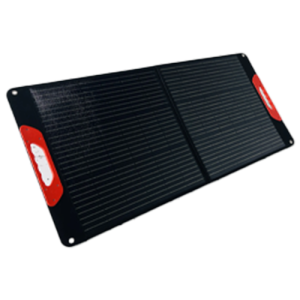 100 W Folding Energy Storage Solar Panel with Waterproof Panel - Agro Enviro Tests
