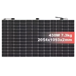 430 W/520 W Flexible Solar Photovoltaic Panel with Panel Efficiency of 20.4 % - Agro Enviro Tests