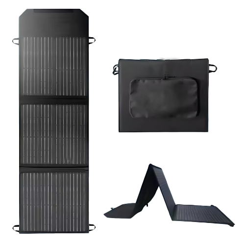 60 W Foldable Monocrystalline Solar Panel with Fall Resistance - Agro Enviro Tests - Image 2