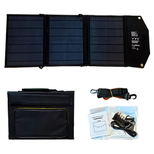 30 W Flexible Foldable Solar Panel with High Light Transmittance - Agro Enviro Tests