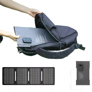 40 W Portable Flexible Solar Panel System with High Efficiency - Agro Enviro Tests