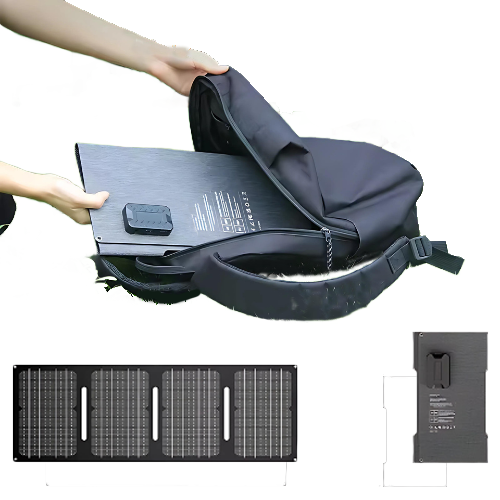 40 W Portable Flexible Solar Panel System with High Efficiency - Agro Enviro Tests