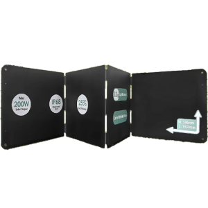 Foldable Solar Panel With CETC Mono Waterproof ETFE - Agro Enviro Tests