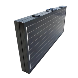 Portable 100 W 12 V Suitcase Solar Panel Kit With Foldable Functionality - Agro Enviro Tests