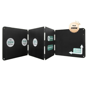 CETC Mono Folding Solar Panel With Waterproof Material - Agro Enviro Tests