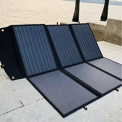 200 W Charger Foldable Monocrystalline Portable Solar Panel With 20 % to 23 % Efficiency - Agro Enviro Tests