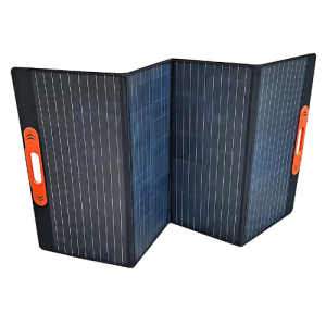 Custom Mini Round Semi Flexible Power Up Camping Gears 200W Foldable Solar Pan - Agro Enviro Tests