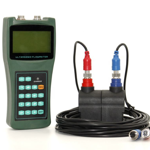 Clamp-On Portable Handheld Ultrasonic Water Flowmeter - Agro Enviro Tests