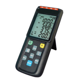 Agro Enviro Tests Thermocouple Thermometer with Four Inputs (Data Logger)