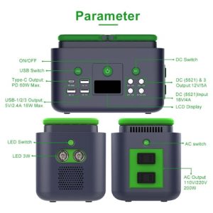 Power Generator Charging Station with Solar Panel - Agro Enviro Tests