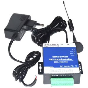 GSM 2G Cellular SMS Alarm Controller with Relay Outputs and USB Port - Agro Enviro Tests