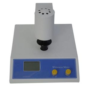 Whiteness Meter with Automatic Correction (Data Storage)